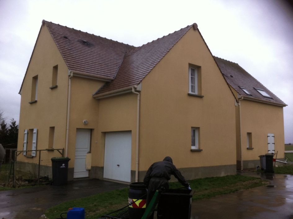 Ravalement de façade par notre entreprise.